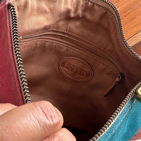 Fossil Colorful Patchwork Crossbody Bag - Picture 10 of 14